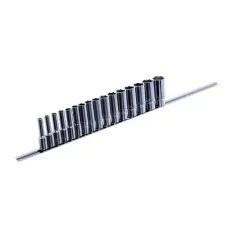 Набір головок довгих 1/2″ 15ЕД. На планці