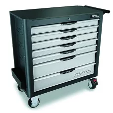 Візок для інструменту 7 секцій JUMBO NEW PRO-LINE (сіра) TOPTUL TCBK0703