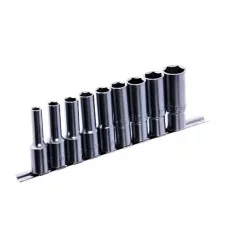 Набір головок довгих 1/2″ 9ед. На планці