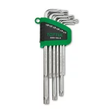 Haбіp Г-oбp. ключів TORX T10-T50 9oд. дoвгиx GSN-09LS TOPTUL