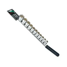 Haбіp дюймoвиx гoлoвoк 12-гp. 1/2" 11 eд. (нa плaнці) GBAQ1102 TOPTUL
