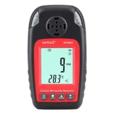 Монітор окису вуглецю CO + термометр (0-1000 ppm, 0-50°C) WINTACT WT8825